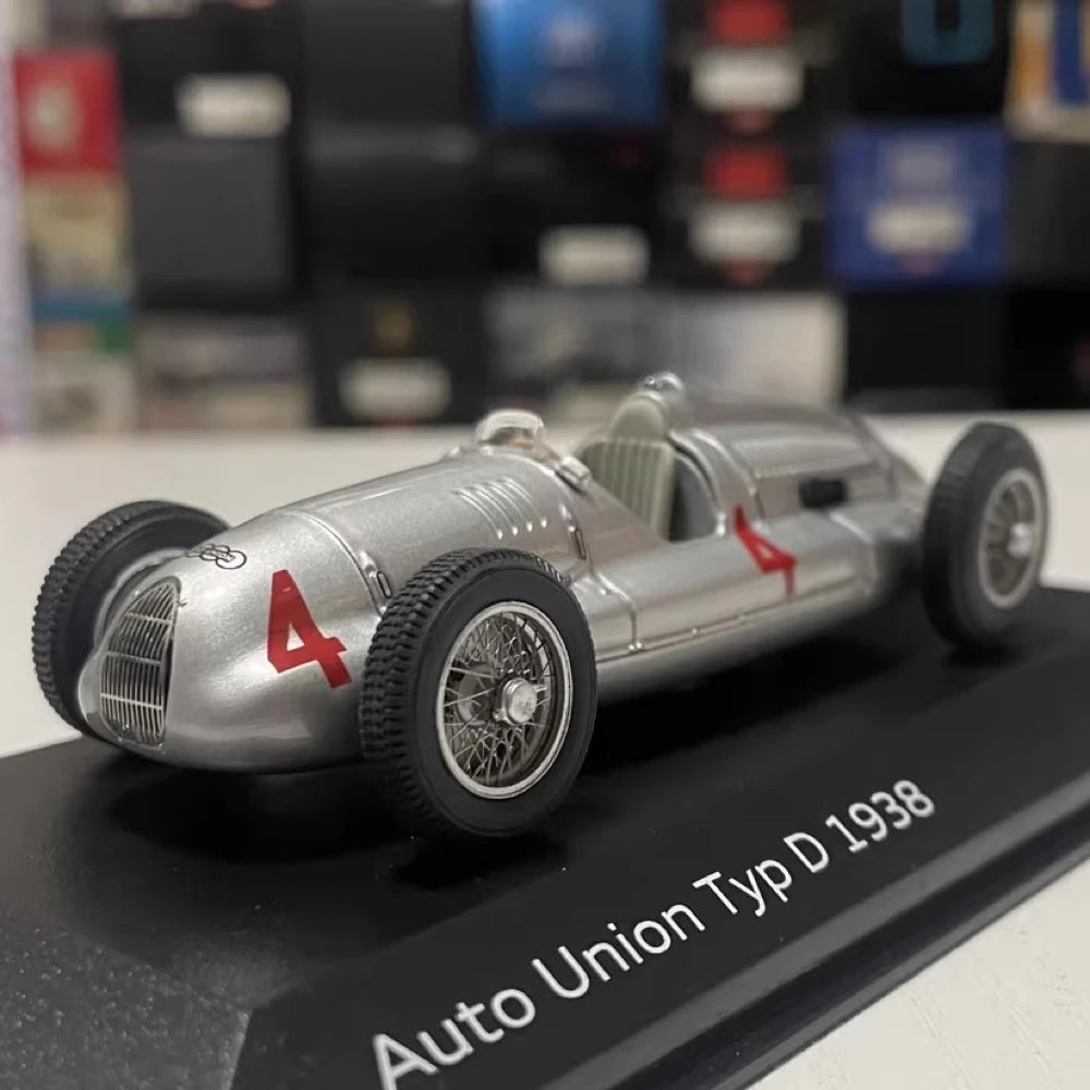 [Minichamps] 1:43 Audi 1938 Auto Union Typ D #4 voiture miniature Die-Cast