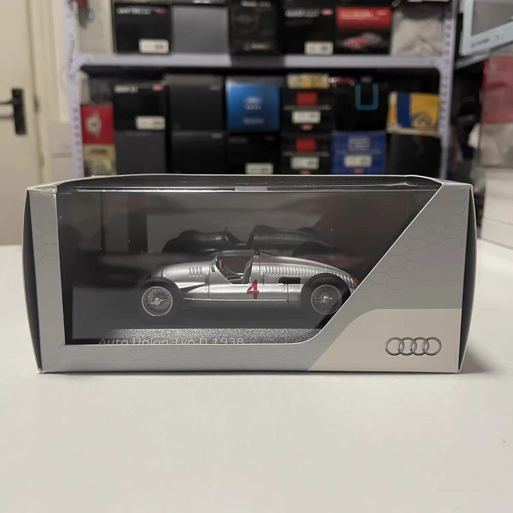 [Minichamps] 1:43 Audi 1938 Auto Union Typ D #4 voiture miniature Die-Cast