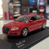 [Minichamps] 1:43 Audi 2005 A4 rouge voiture miniature Die-Cast