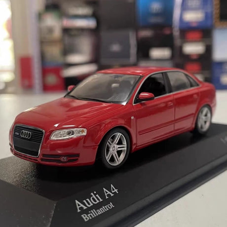 [Minichamps] 1:43 Audi 2005 A4 Red Model Car Die-Cast