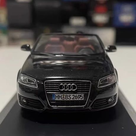 [Minichamps] 1:43 Audi 2008 A3 Cabriolet Black Model Car Die-Cast