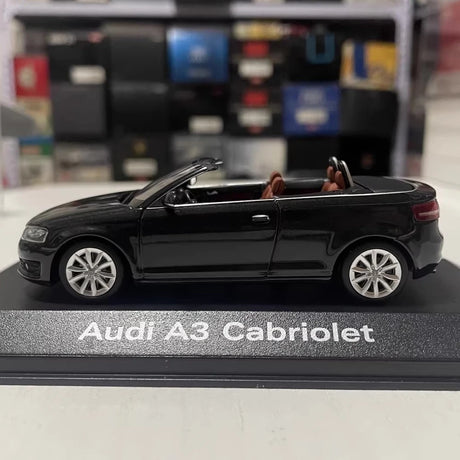 [Minichamps] 1:43 Audi 2008 A3 Cabriolet Black Model Car Die-Cast