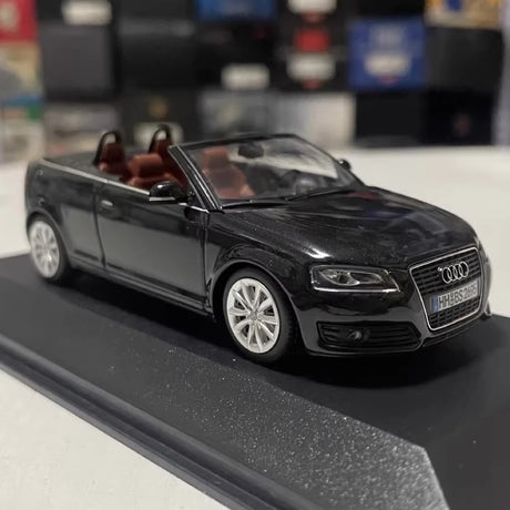 [Minichamps] 1:43 Audi 2008 A3 Cabriolet Black Model Car Die-Cast