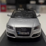 [Minichamps] 1:43 Audi 2008 A3 Cabriolet Silver Model Car Die-Cast
