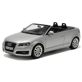 [Minichamps] 1:43 Audi 2008 A3 Cabriolet Silver Model Car Die-Cast