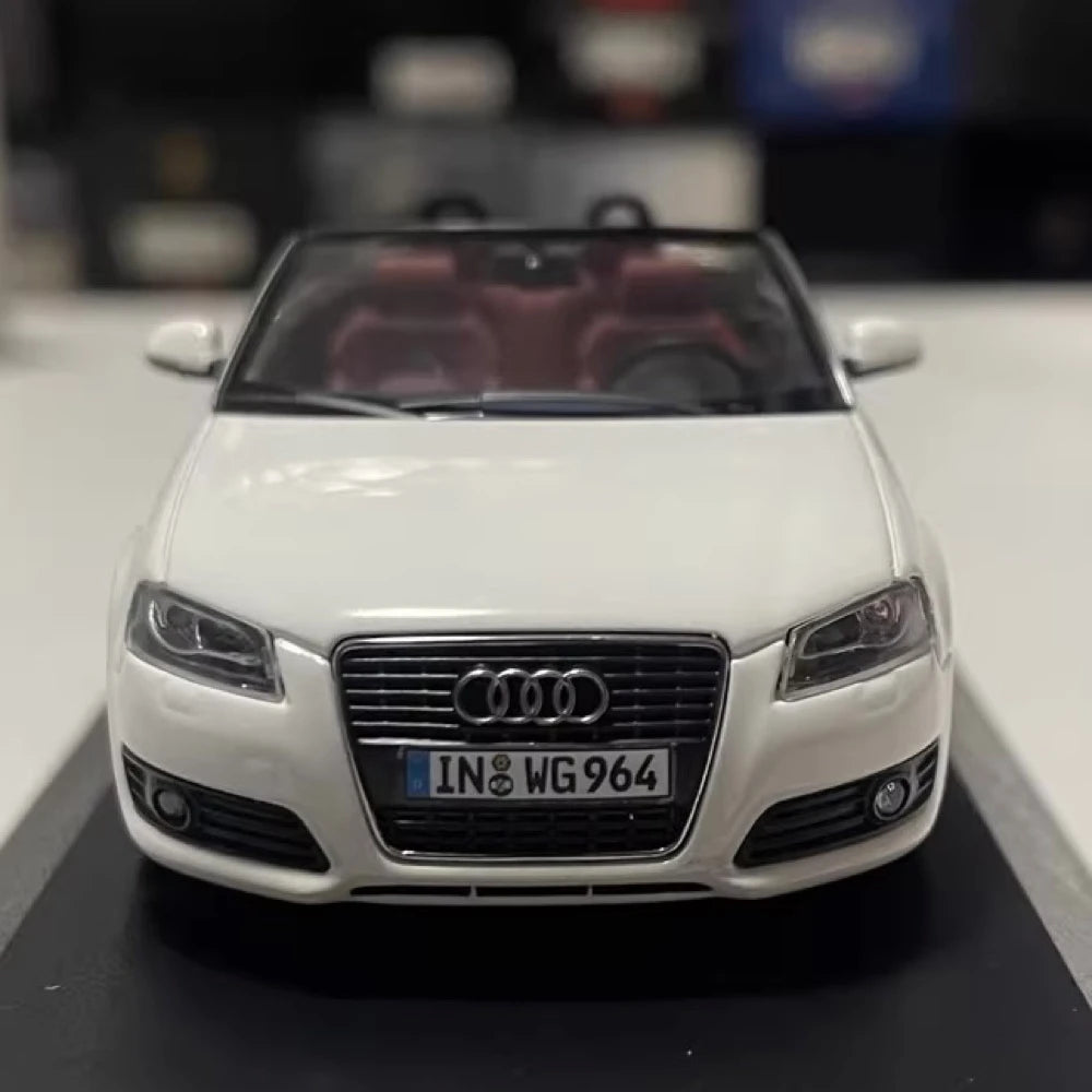[Minichamps] 1:43 Audi 2008 A3 Cabriolet White Model Car Die-Cast