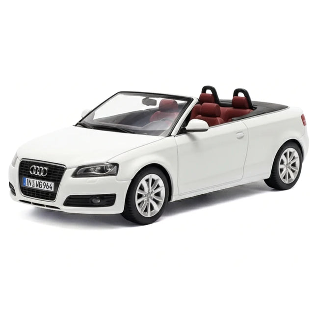 [Minichamps] 1:43 Audi 2008 A3 Cabriolet White Model Car Die-Cast