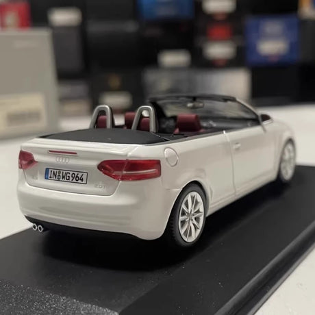 [Minichamps] 1:43 Audi 2008 A3 Cabriolet White Model Car Die-Cast