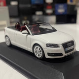 [Minichamps] 1:43 Audi 2008 A3 Cabriolet White Model Car Die-Cast