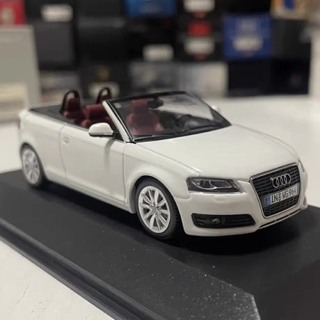 [Minichamps] 1:43 Audi 2008 A3 Cabriolet White Model Car Die-Cast
