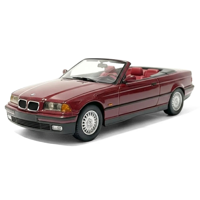 [Minichamps] 1:43 BMW 1993 E36 325i Cabriolet rosso modellino di auto Die-Cast