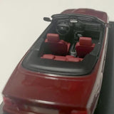 [Minichamps] 1:43 BMW 1993 E36 325i Cabriolet rosso modellino di auto Die-Cast