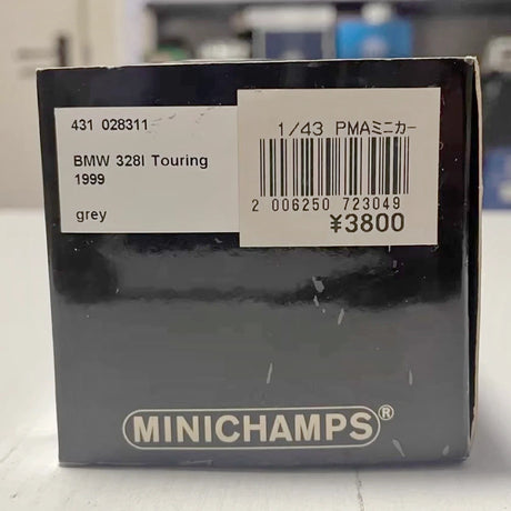 [Minichamps] 1:43 BMW 1999 E46 323i Touring Gray Model Car Die-Cast