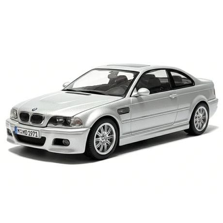 [Minichamps] 1:43 BMW 2000 E46 M3 Coupe Silver Model Car Die-Cast