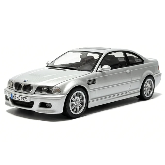 [Minichamps] 1:43 BMW 2000 E46 M3 Coupe Silver Model Car Die-Cast
