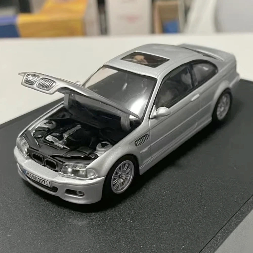 [Minichamps] 1:43 BMW 2000 E46 M3 Coupe Silver Model Car Die-Cast