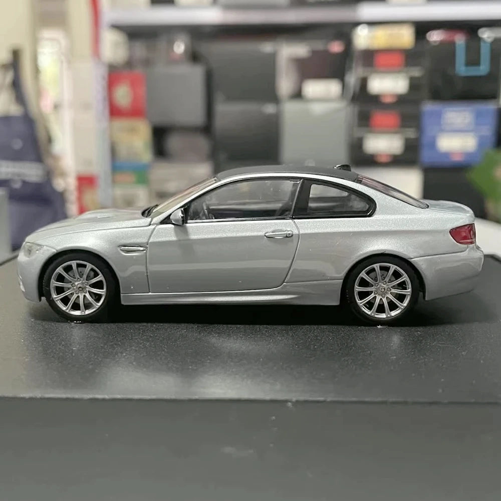 [Minichamps] 1:43 BMW 2007 E92 M3 Coupe Silver Model Car Die-Cast