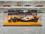 1:43 McLaren 2023 MCL60 #81 Monaco GP Oscar Piastri F1 model car by Minichamps - view 10