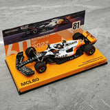 1:43 McLaren 2023 MCL60 #81 Monaco GP Oscar Piastri F1 model car by Minichamps - view 3