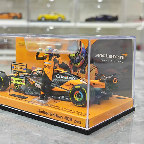1:43 McLaren 2024 MCL38 #81 Hungarian GP Oscar Piastri F1 model car by Minichamps - view 12