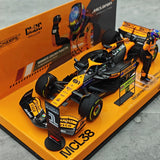 1:43 McLaren 2024 MCL38 #81 Hungarian GP Oscar Piastri F1 model car by Minichamps - view 3