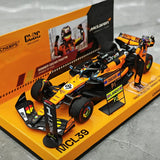 1:43 McLaren 2025 MCL39 #81 Spanish GP Oscar Piastri F1 model car by Minichamps - view 3