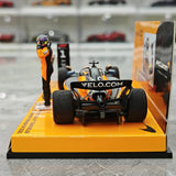 1:43 McLaren 2025 MCL39 #81 Spanish GP Oscar Piastri F1 model car by Minichamps - view 6