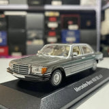 [Minichamps] 1:43 Mercedes-Benz 1975 450 SEL W116 gris voiture miniature Die-Cast