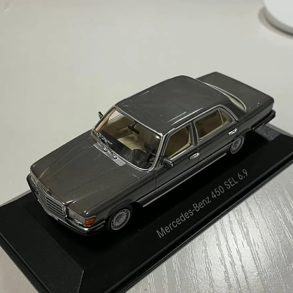 [Minichamps] 1:43 Mercedes-Benz 1975 450 SEL W116 gris voiture miniature Die-Cast