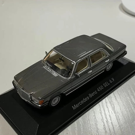 [Minichamps] 1:43 Mercedes-Benz 1975 450 SEL W116 Gray Model Car Die-Cast