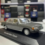 [Minichamps] 1:43 Mercedes-Benz 1975 450 SEL W116 gris voiture miniature Die-Cast