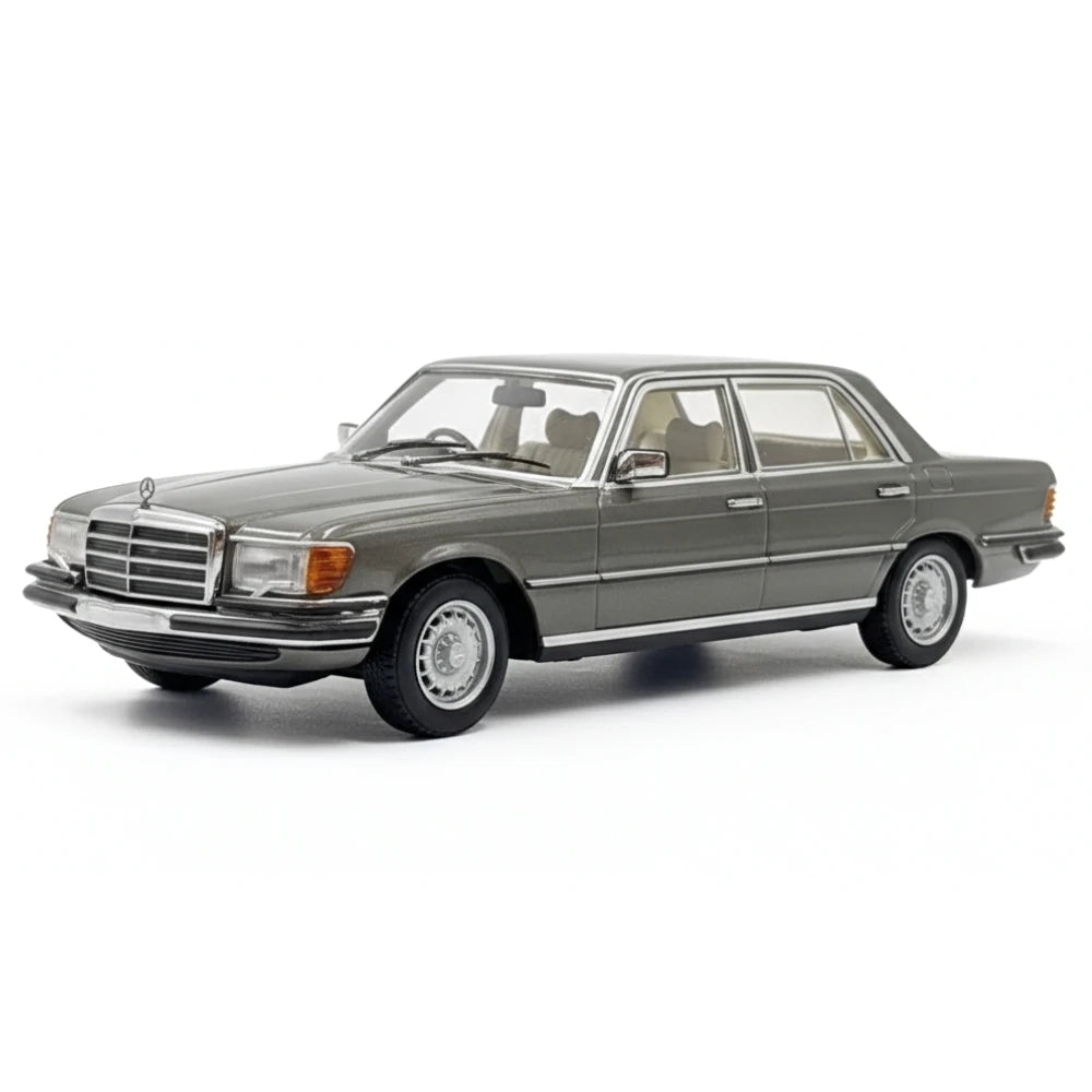 [Minichamps] 1:43 Mercedes-Benz 1975 450 SEL W116 gris voiture miniature Die-Cast