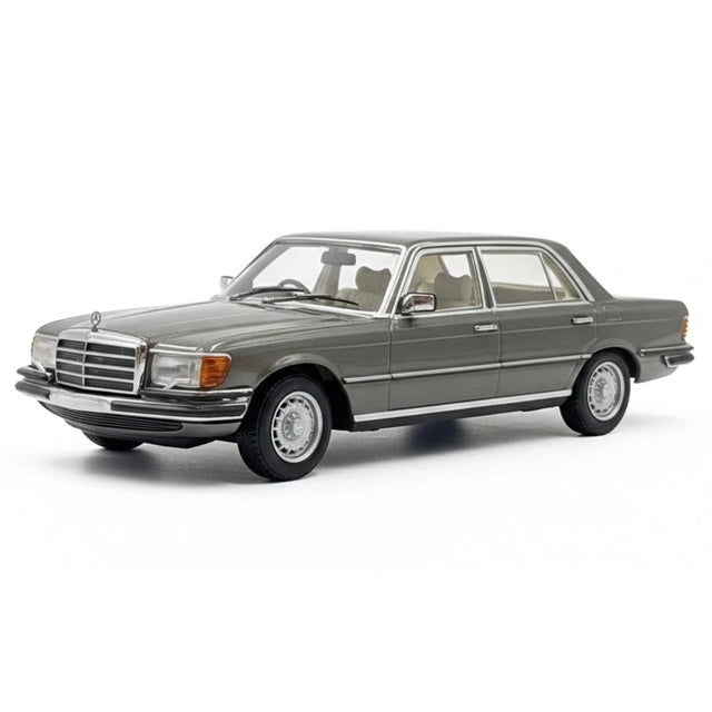 [Minichamps] 1:43 Mercedes-Benz 1975 450 SEL W116 gris voiture miniature Die-Cast