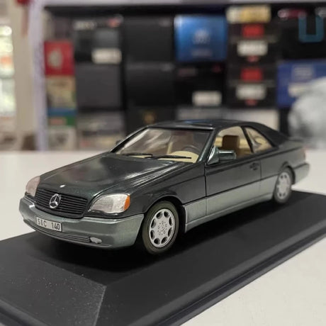 [Minichamps] 1:43 Mercedes-Benz 1992 600 SEC C140 Green Model Car Die-Cast