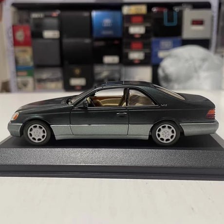 [Minichamps] 1:43 Mercedes-Benz 1992 600 SEC C140 Green Model Car Die-Cast
