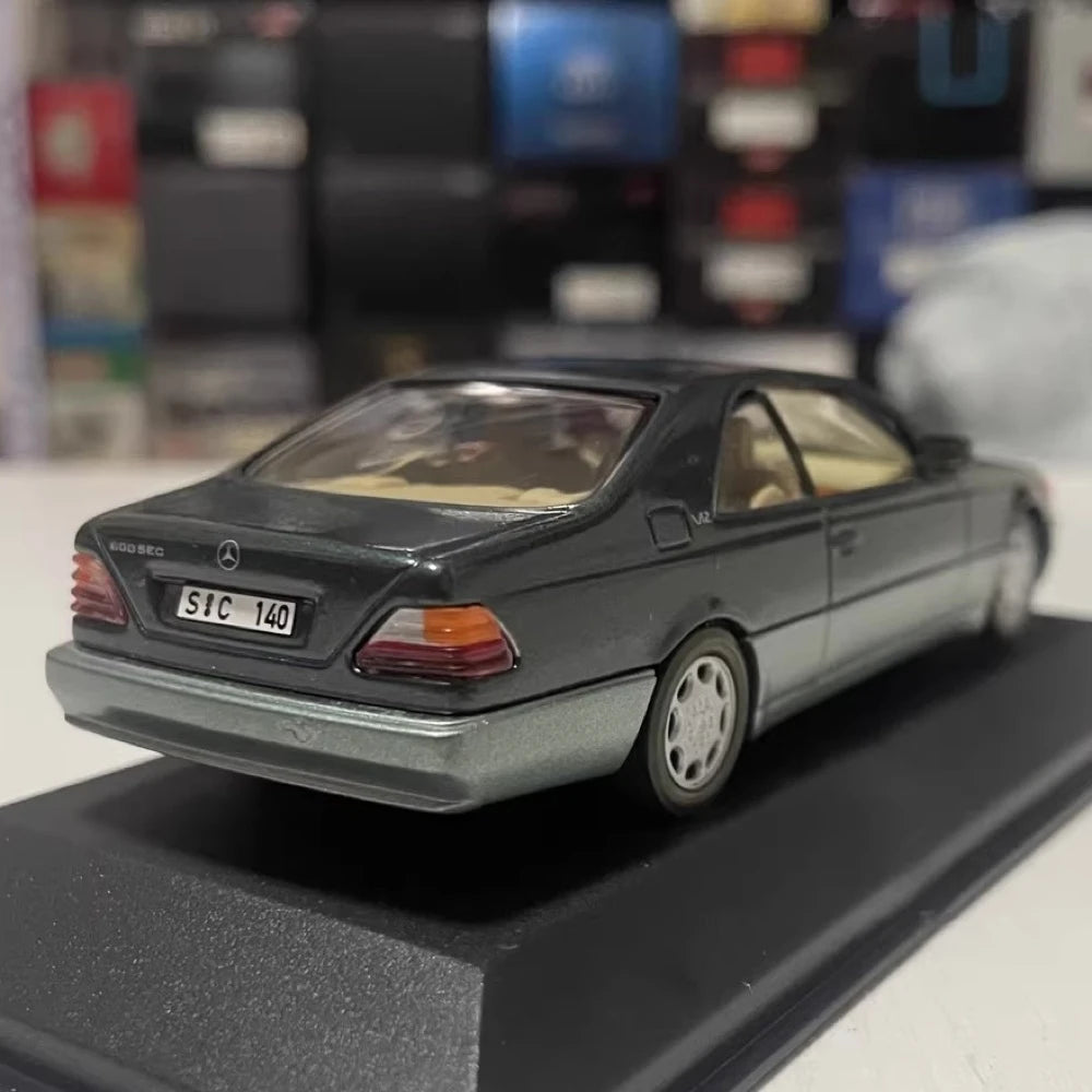 [Minichamps] 1:43 Mercedes-Benz 1992 600 SEC C140 Green Model Car Die-Cast