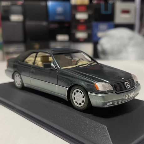 [Minichamps] 1:43 Mercedes-Benz 1992 600 SEC C140 Green Model Car Die-Cast