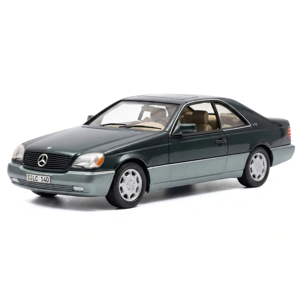 [Minichamps] 1:43 Mercedes-Benz 1992 600 SEC C140 Green Model Car Die-Cast