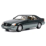 [Minichamps] 1:43 Mercedes-Benz 1992 600 SEC C140 Green Model Car Die-Cast