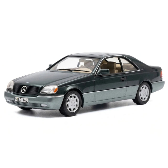[Minichamps] 1:43 Mercedes-Benz 1992 600 SEC C140 Green Model Car Die-Cast