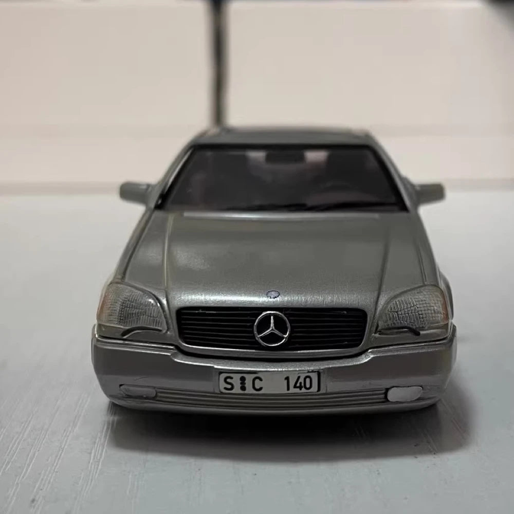 [Minichamps] 1:43 Mercedes-Benz 1992 600 SEC C140 Silver Model Car Die-Cast