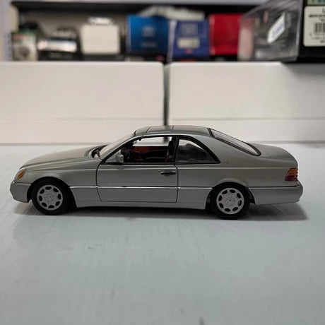 [Minichamps] 1:43 Mercedes-Benz 1992 600 SEC C140 Silver Model Car Die-Cast