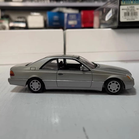 [Minichamps] 1:43 Mercedes-Benz 1992 600 SEC C140 Silver Model Car Die-Cast