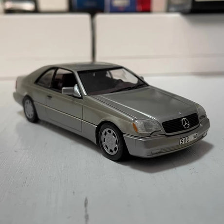 [Minichamps] 1:43 Mercedes-Benz 1992 600 SEC C140 Silver Model Car Die-Cast