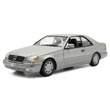 [Minichamps] 1:43 Mercedes-Benz 1992 600 SEC C140 Silver Model Car Die-Cast
