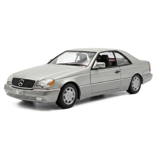 [Minichamps] 1:43 Mercedes-Benz 1992 600 SEC C140 Silver Model Car Die-Cast