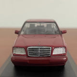 [Minichamps] 1:43 Mercedes-Benz 1993 E220 W124 Red Model Car Die-Cast