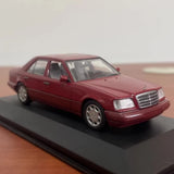 [Minichamps] 1:43 Mercedes-Benz 1993 E220 W124 Red Model Car Die-Cast