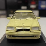 [Minichamps] 1:43 Mercedes-Benz 1995 C36 AMG W202 Yellow Model Car Die-Cast