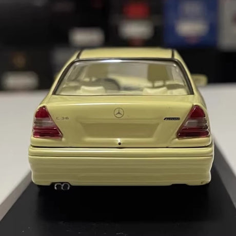 [Minichamps] 1:43 Mercedes-Benz 1995 C36 AMG W202 Yellow Model Car Die-Cast